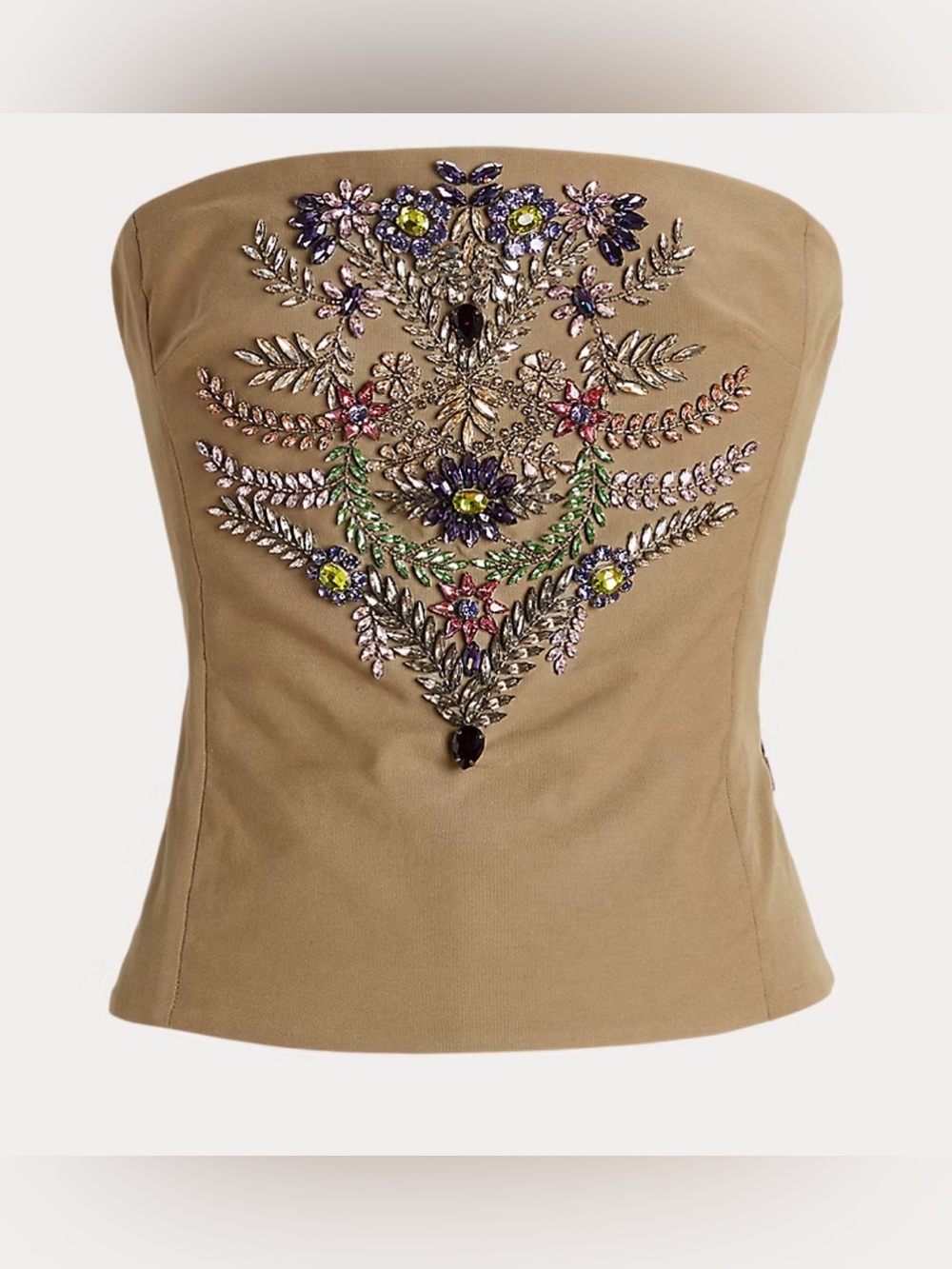 Ralph Lauren Purple Label Collection top XS corset bustier 2003 archive - Picture 13 of 14